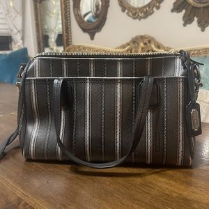 Authentic Vintage Coach Grey Bag